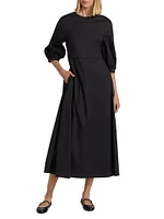 Clea A-Line Midi-Dress
