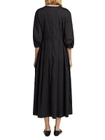 Clea A-Line Midi-Dress