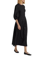 Clea A-Line Midi-Dress