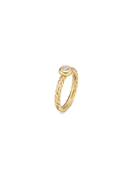 Petite Cable Ring 18K Yellow Gold