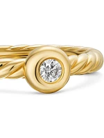 Petite Cable Ring 18K Yellow Gold