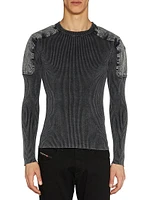 Martin Rib-Knit Crewneck Top