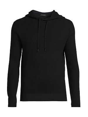 Cotton & Cashmere Waffle Hoodie