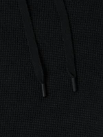 Cotton & Cashmere Waffle Hoodie