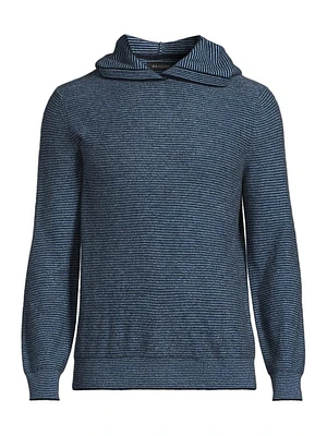 Cashmere Striped Hoodie