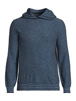 Cashmere Striped Hoodie