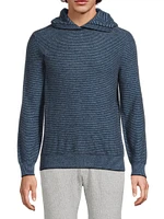 Cashmere Striped Hoodie