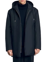 Hooded Parka with Zip