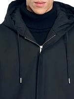 Hooded Parka with Zip