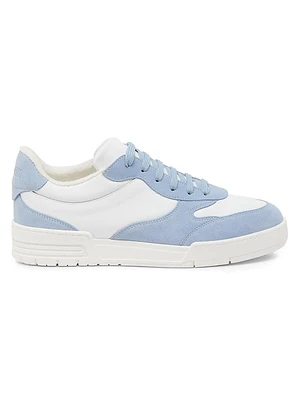 Streetball Colorblock Leather Sneakers
