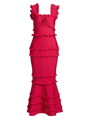 Kimberly Ruffle Maxi Dress