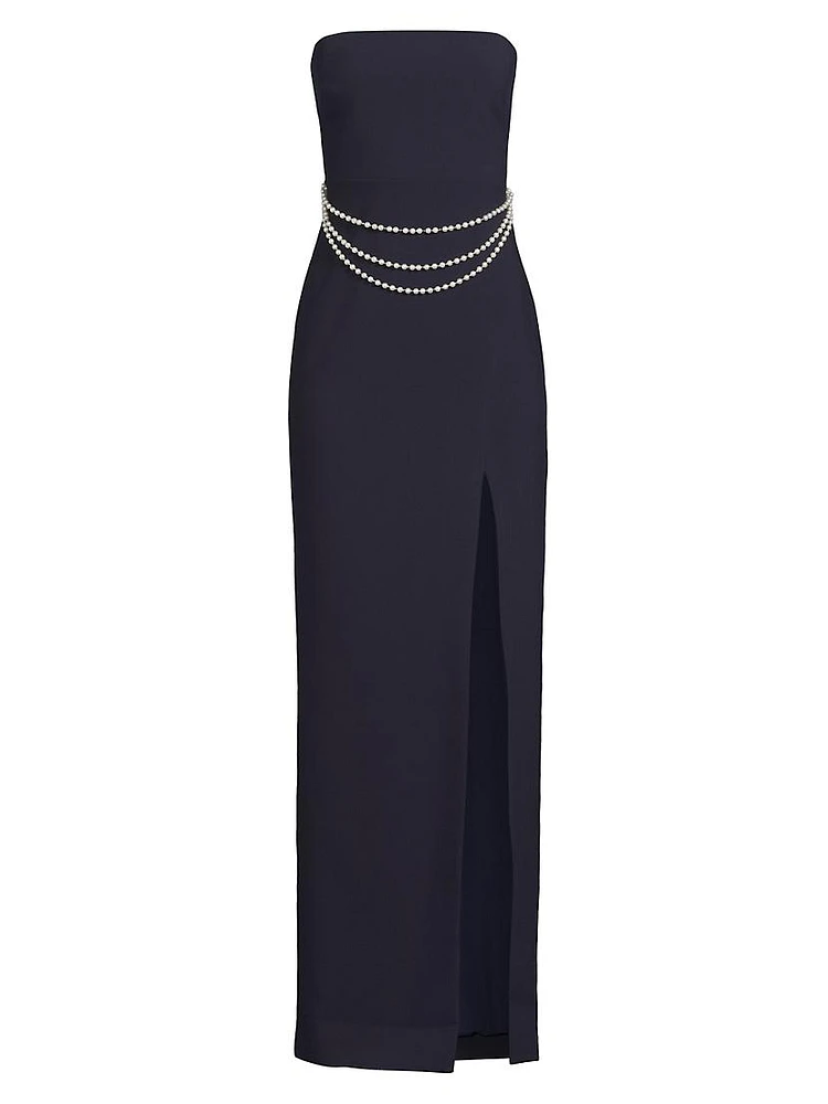 Josie High Slit Gown