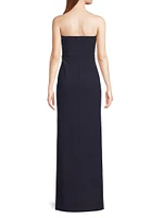 Josie High Slit Gown
