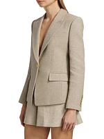 Nerys Speckled Tweed Blazer