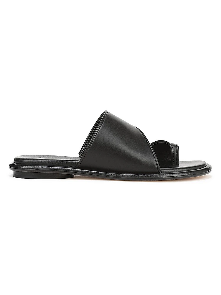 Lukas Leather Slide Sandals