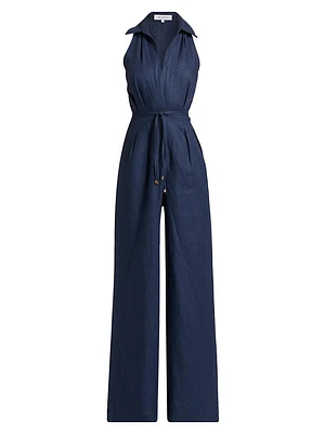 Viv Linen Jumpsuit