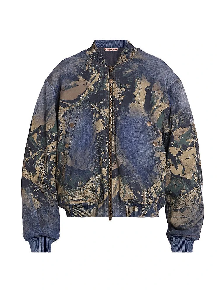 Mossy Oak Denim Padded Jacket