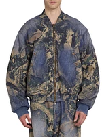 Mossy Oak Denim Padded Jacket