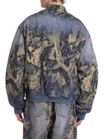 Mossy Oak Denim Padded Jacket