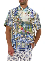 Wall to Wonders Oversized Silk Shirt