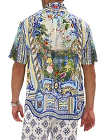 Wall to Wonders Oversized Silk Shirt