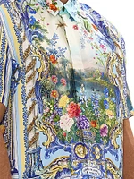 Wall to Wonders Oversized Silk Shirt