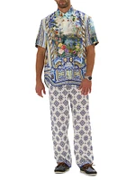 Wall to Wonders Oversized Silk Shirt
