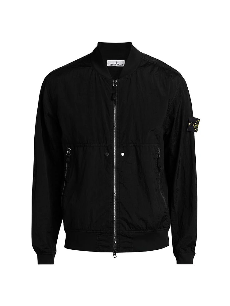 Nylon Bomber Jacket