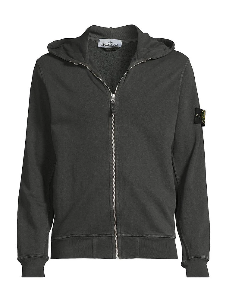 Cotton Fleece Full-Zip Hoodie