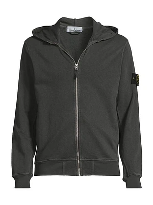 Cotton Fleece Full-Zip Hoodie