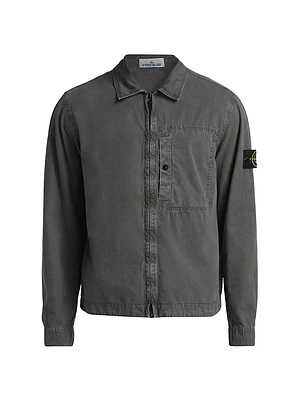 Cotton Canvas Overshirt