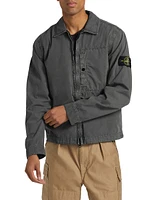 Cotton Canvas Overshirt