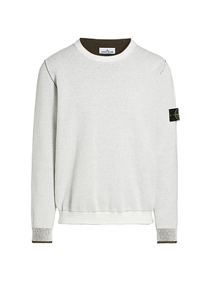 Double-Face Crewneck Sweatshirt
