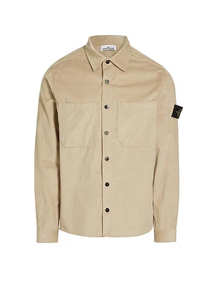 Micro Corduroy Overshirt