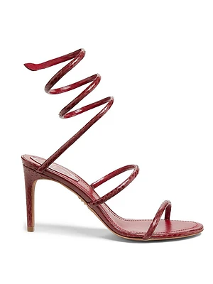 Wrap 80MM Leather Sandals