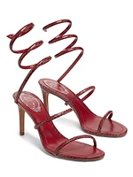 Wrap 80MM Leather Sandals