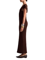 Trey Rib-Knit Maxi Dress