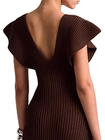 Trey Rib-Knit Maxi Dress