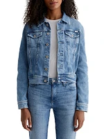 Robyn Button-Front Denim Jacket