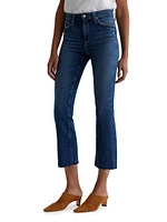 Farrah Boot-Cut Crop Jeans