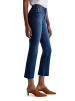 Farrah Boot-Cut Crop Jeans