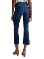 Farrah Boot-Cut Crop Jeans
