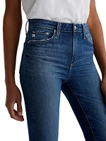 Farrah Boot-Cut Crop Jeans
