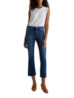 Farrah Boot-Cut Crop Jeans