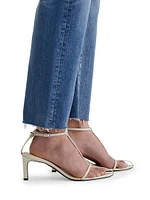 Brinley Cotton Raw-Edge Crop Jeans