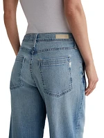 Stella Raw-Edge Wide-Leg Jeans