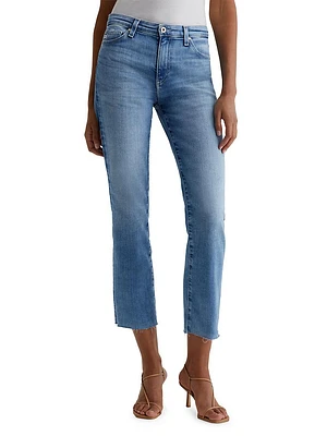Mari Cotton-Blend Skinny Crop Jeans