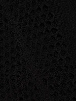 Sheer Logo Maxi Dress