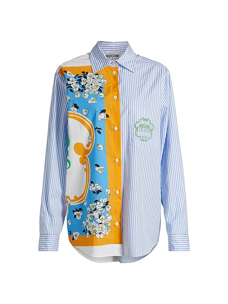 Patchwork Cotton Blouse