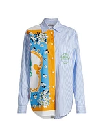 Patchwork Cotton Blouse